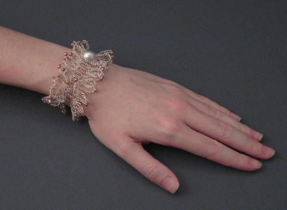 Caramel bracelet by Anne Annabelle Jones