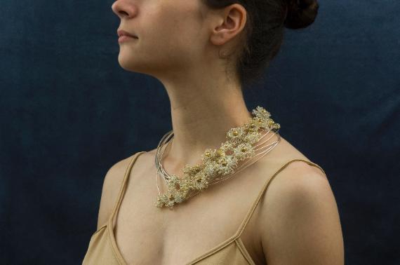 Summer collar by Anne Annabelle Jones