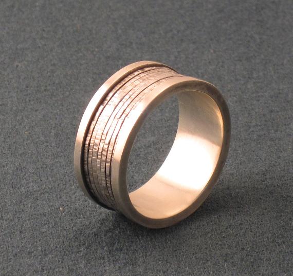 Silver Anniversary Ring by Anne Annabelle Jones