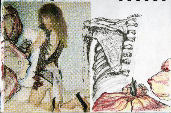 Decadent Conceptual sketch by Anne Annabelle Jones